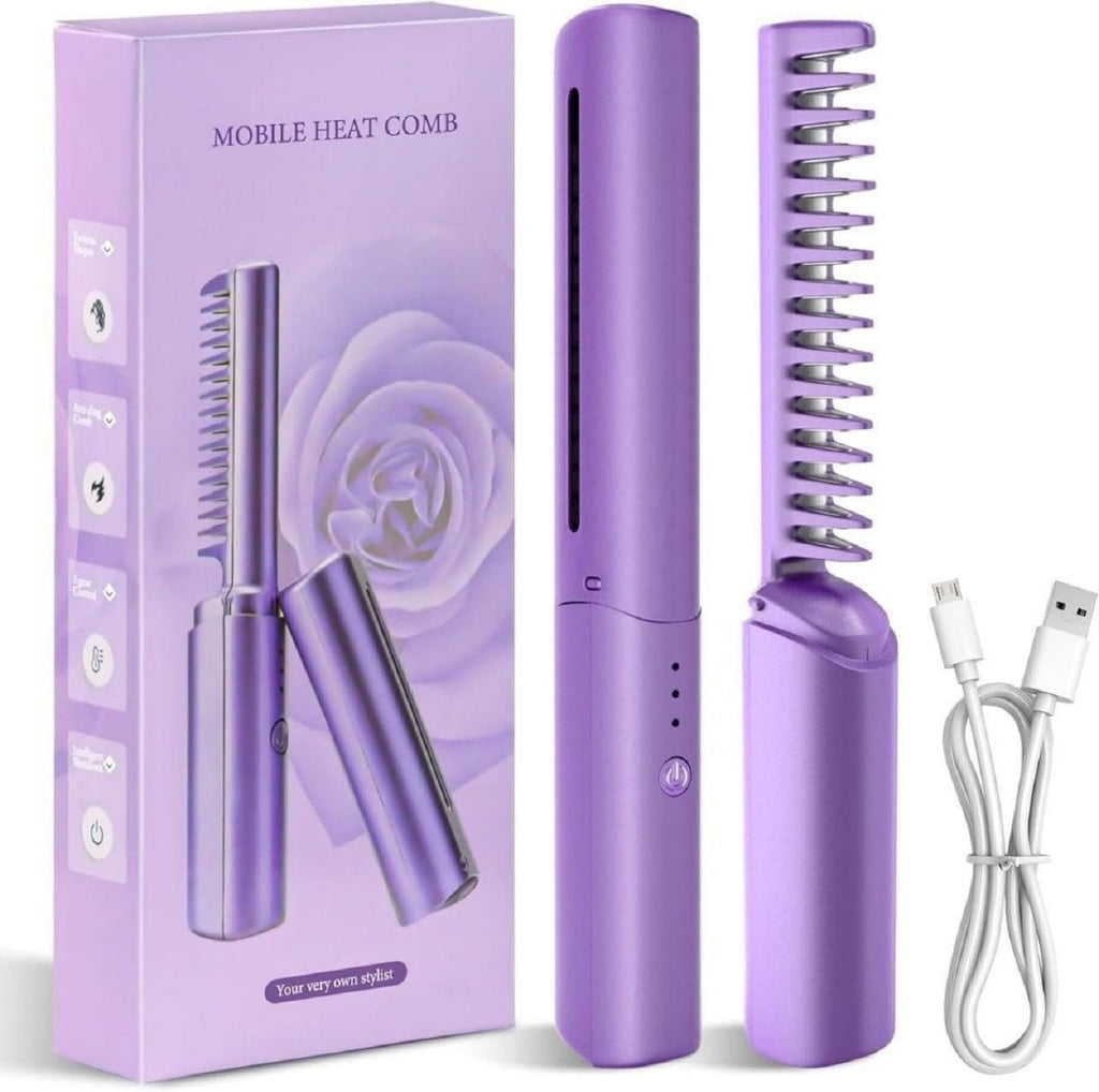 Electric Hair Straightening Comb
