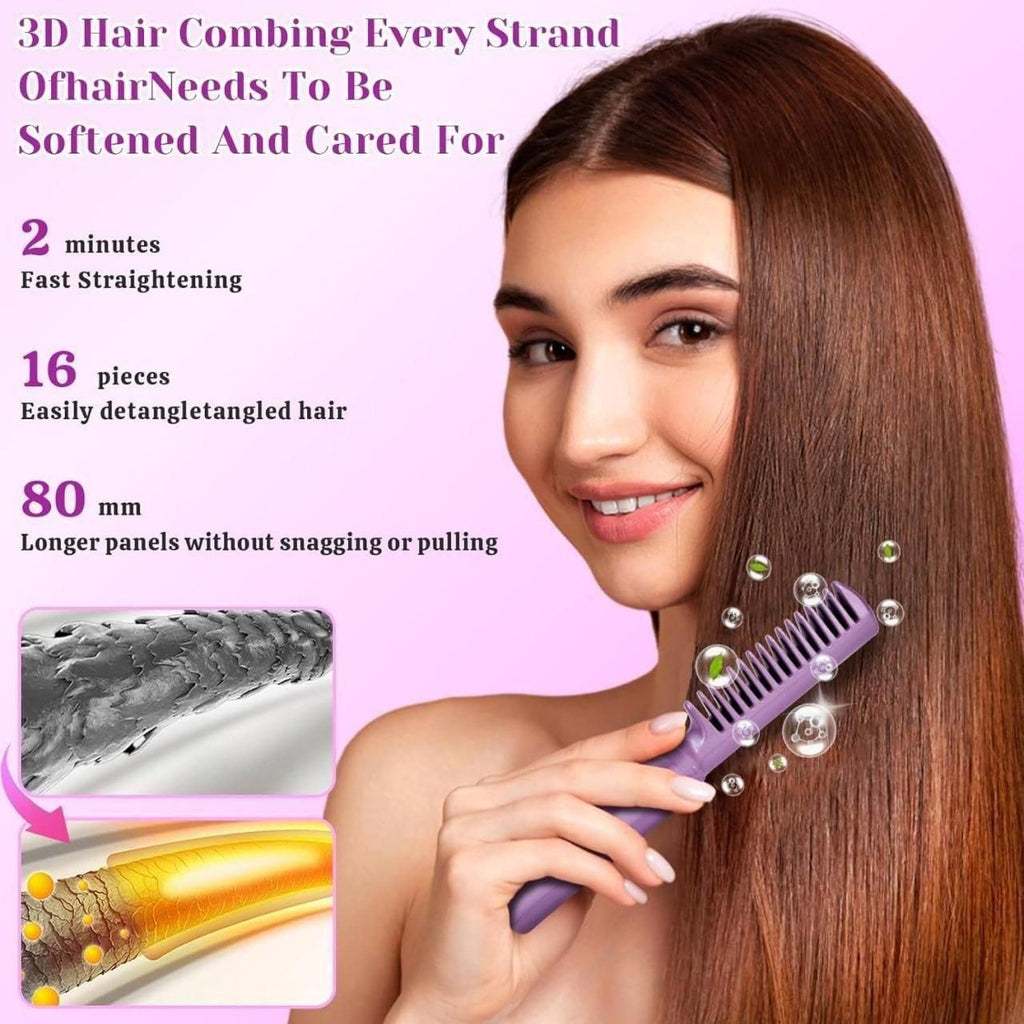 Electric Hair Straightening Comb
