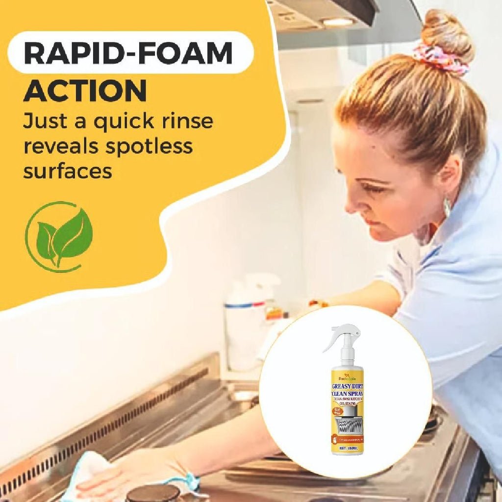 Powerful Greasy Dirt Clean Spray (Pack of 2)